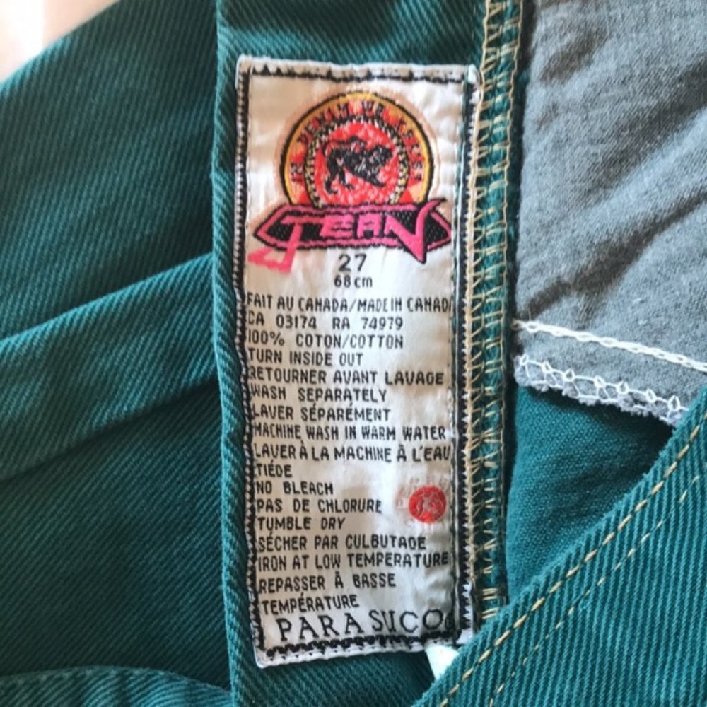 RARE Vintage Parasuco Jeans - Picture 3 of 7